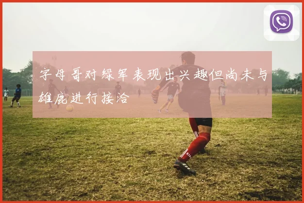 字母哥对绿军表现出兴趣但尚未与雄鹿进行接洽